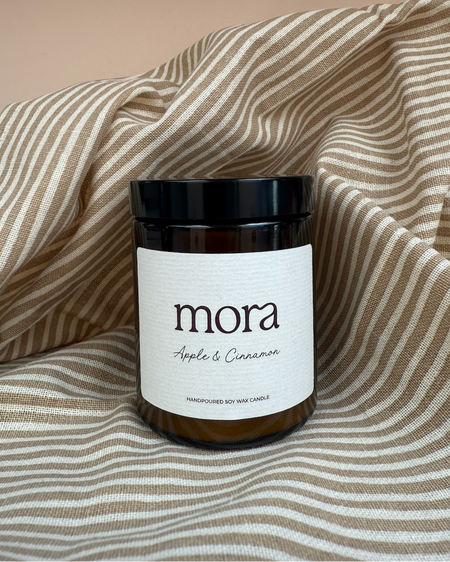 Apple Cinnamon Soy Candle Mora Autumn