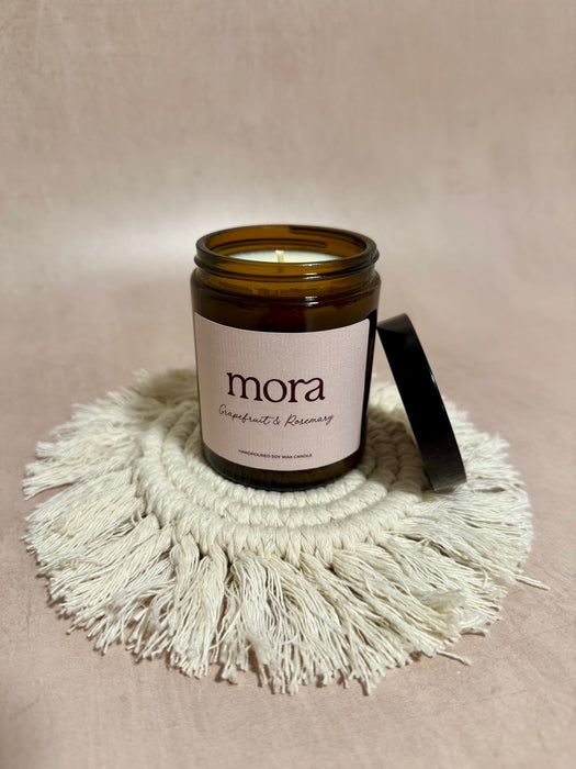Grapefruit & Rosemary Candle Apothecary Mora